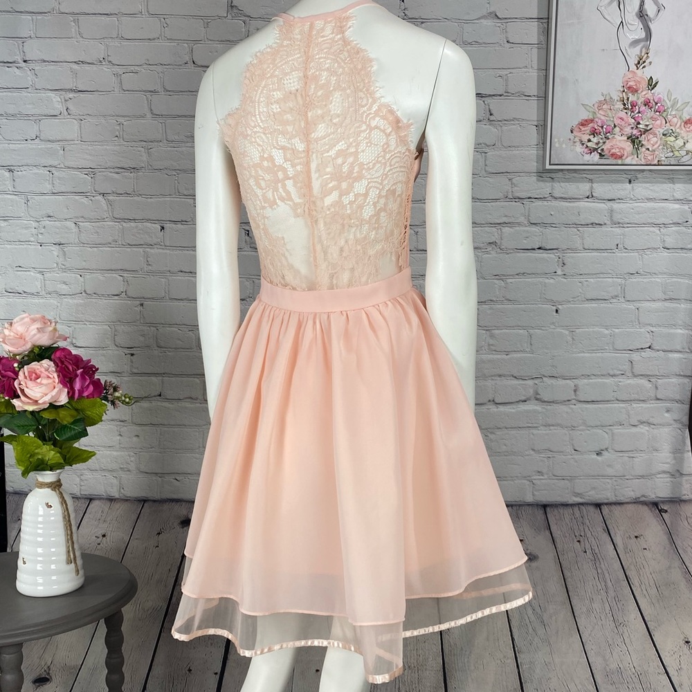 Maniju Soft Pink Dress/Prom Size: Small - Picture 3 of 17
